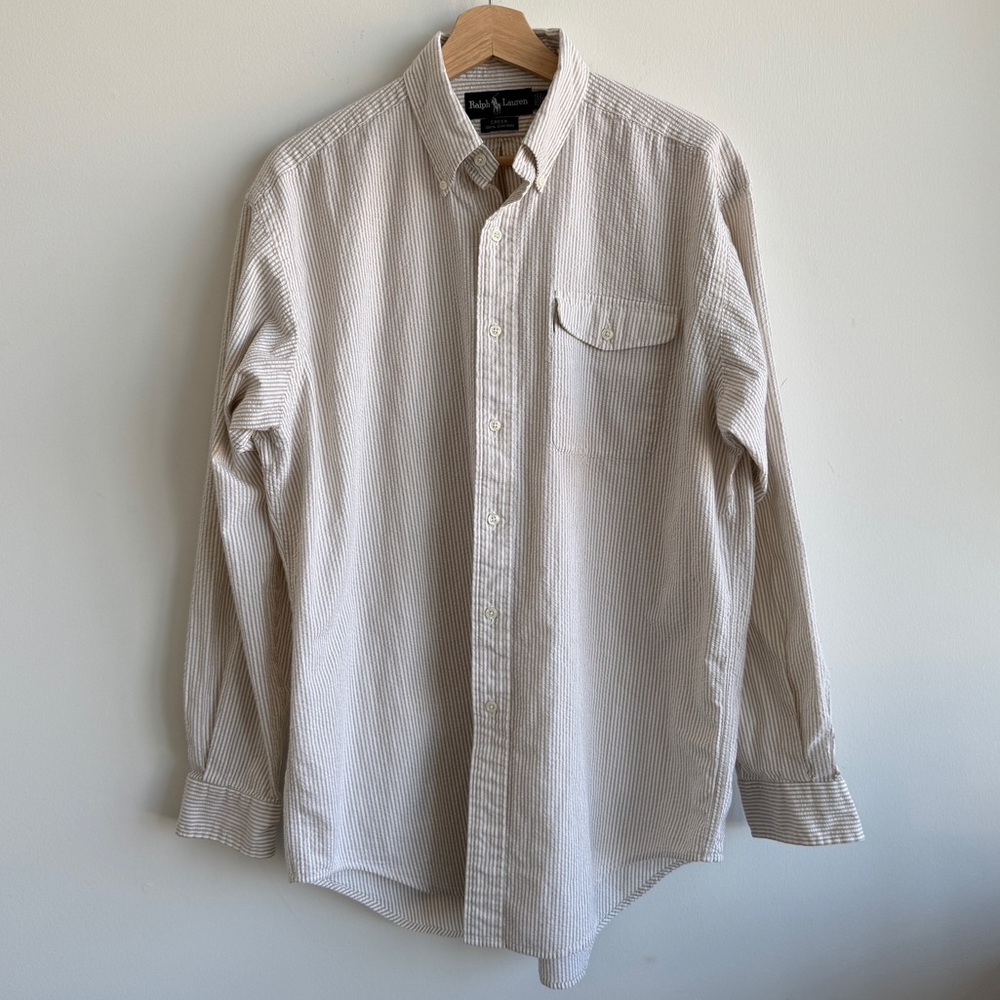 Vintage Ralph Lauren Men's Creek Shirt - Medium